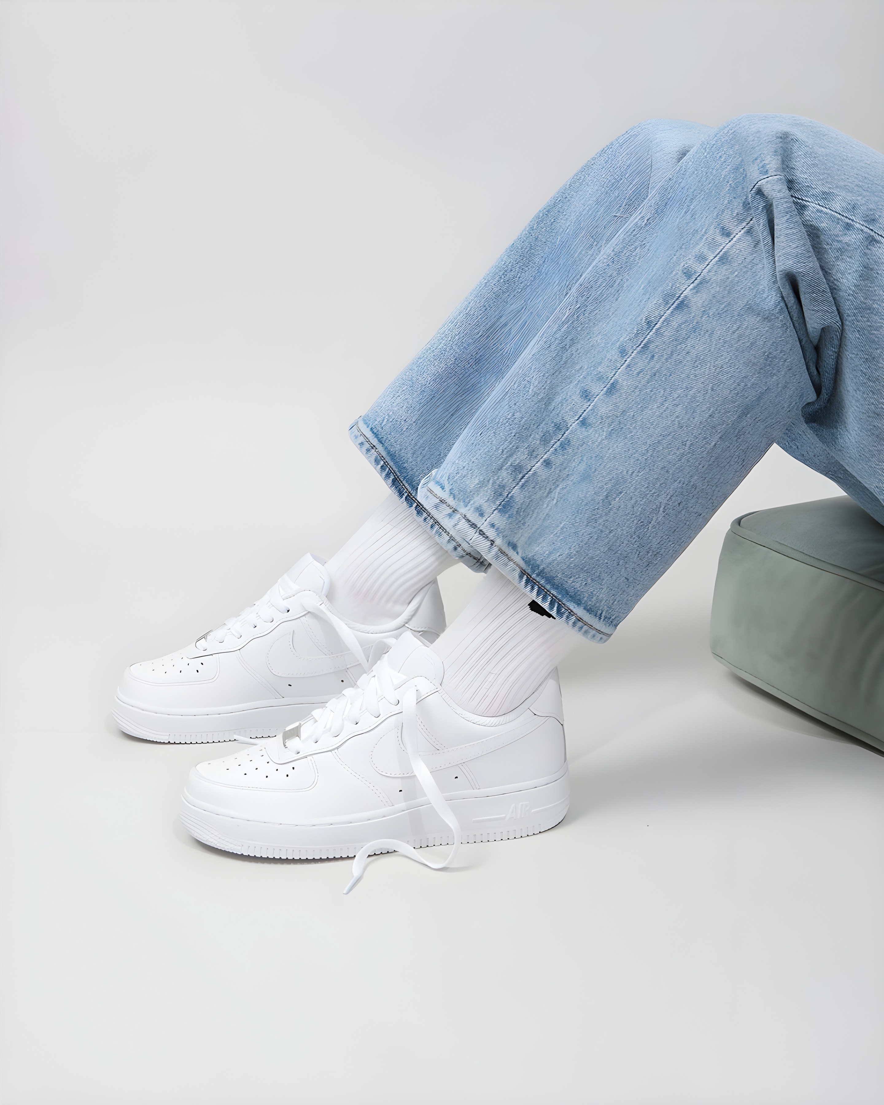Zapatillas Nike Air Force 1 blancas clásicas